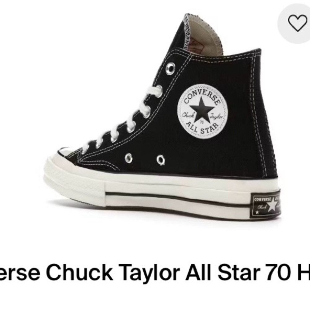 Converse Chuck Taylor All Star 70 High Top Black